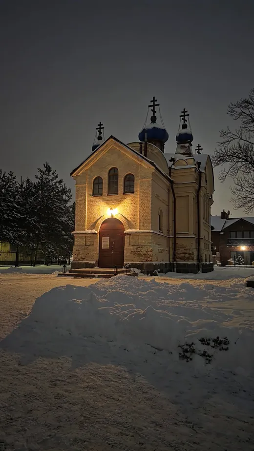 Cerkvė žiemą