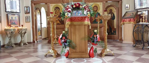 Velykinis cerkvės papuošimas